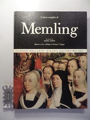 Bild des Verkufers fr L'opera completa di Memling. zum Verkauf von Druckwaren Antiquariat