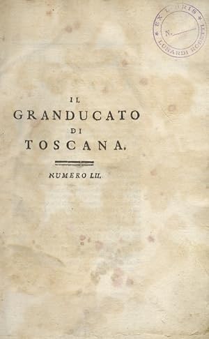 Il Granducato di Toscana. Numero LII.