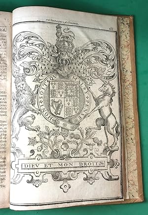 Imagen del vendedor de A display of Heraldrie: manifesting A more easie accesse to the knowledge thereof than hath beene hitherto published by any, through the benefit of Method; Whereinto it is now reduced by the study and industry of Iohn Gvillim, late Pursuivant at Armes. The Second Edition; Corrected and much enlarged by the Author himselfe in his life time: Together with his own Addition of explaining the Termes of Hawking and Hunting, for the use and delight of Gentlemen. a la venta por Andarto B.
