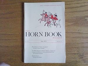 The Horn Book Magazine: About Childrens Books and Reading June 1972