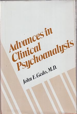 Seller image for Advances In Clinical Psychoanalysis for sale by Jonathan Grobe Books
