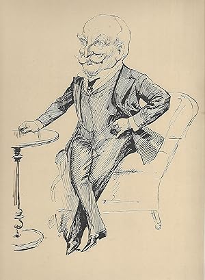 Rees, Sir Milsom - Fine Caricature - An Original Lithographic Portrait