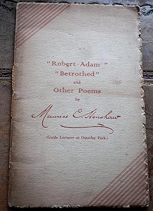 Robert Adam, Betrothed and Other Poems