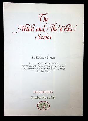 The 'Artist and the Critic' Series Plan and Description Prospectus