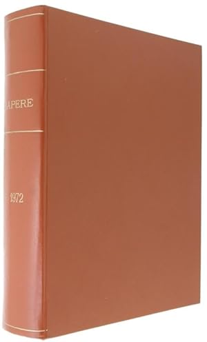 SAPERE. Annata 1972 - Volume LXXIII.: