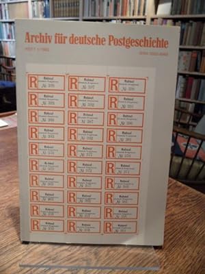 Archiv für deutsche Postgeschichte. Heft 1/1982.