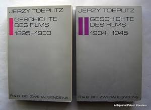 Geschichte des Films. 1895-1933 / 1934-1945. Aus dem Polnischen von Lilli Kaufmann. 2 Bände. Münc...