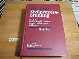 Seller image for Zivilprozessordnung : mit Gerichtsverfassungsgesetz und den Einfhrungsgesetzen, mit internationalem Zivilprozessrecht, EG-Verordnungen, Kostenanmerkungen ; Kommentar. begr. von Richard Zller. Bearb. von Reinhold Geimer . for sale by Antiquariat im Kaiserviertel | Wimbauer Buchversand