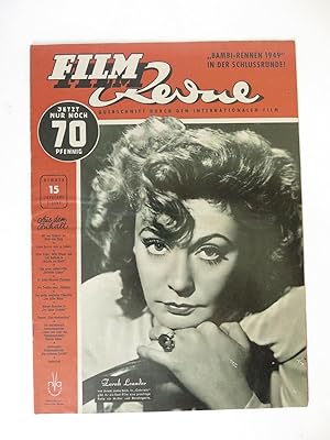 FilmRevue. Ein Querschnitt durch den internationalen Film. Jahrgang 3, Nr. 15 v. 13.10.1949.