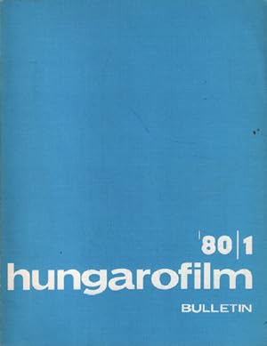 HUNGAROFILM Bulletin 1980 (5 numeros 1-2-3-4-5) (Texte en françcais)