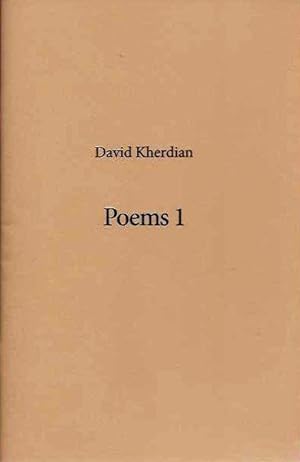 Seller image for POEMS 1: 1968-1972 for sale by By The Way Books
