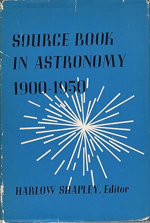 Seller image for Source Book in Astronomy 1900-1950 for sale by Diatrope Books