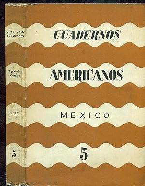 Imagen del vendedor de CUADERNOS AMERICANOS. 5 a la venta por Valentin Peremiansky