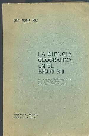 Imagen del vendedor de LA CIENCIA GEOGRFICA EN EL SIGLO XIII a la venta por Valentin Peremiansky
