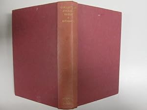 Seller image for Collected English Verse: An Anthology for sale by Goldstone Rare Books