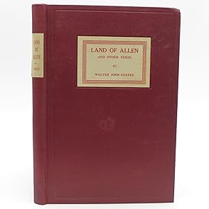 Seller image for Land of Allen and Other Verse (First Edition) for sale by Shelley and Son Books (IOBA)