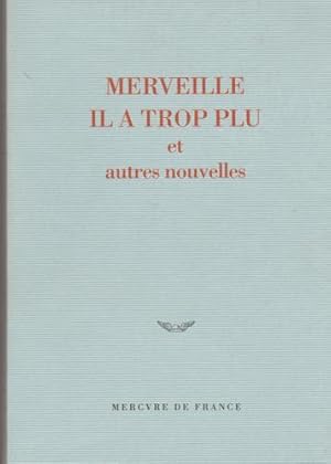 Merveille il a trop plu et autres nouvelles: Prix du jeune Ã crivain 2004