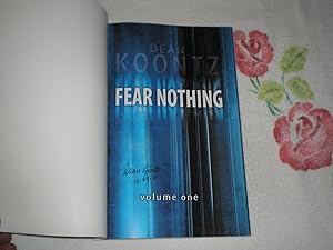 Imagen del vendedor de Dean Koontz' Fear Nothing Vol 1 Sc: Signed a la venta por SkylarkerBooks