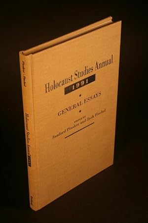 Bild des Verk�ufers f�r Holocaust studies annual, 1991. General Essays. zum Verkauf von Steven Wolfe Books