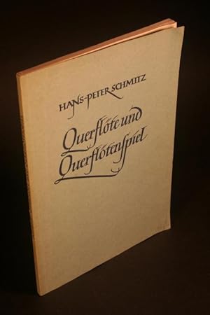 Image du vendeur pour Querflte und Querfltenspiel in Deutschland whrend des Barockzeitalters. mis en vente par Steven Wolfe Books
