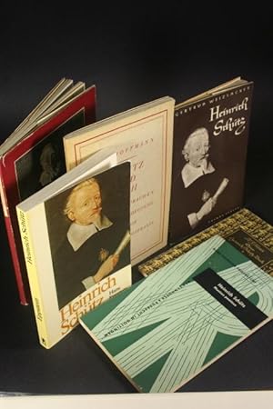 Immagine del venditore per 6 German books about Heinrich Schtz. venduto da Steven Wolfe Books