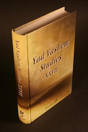 Seller image for Yad Vashem Studies XXVII. for sale by Steven Wolfe Books