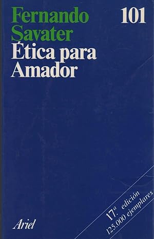 Immagine del venditore per ETICA PARA AMADOR Muy buen estado venduto da Librera Hijazo