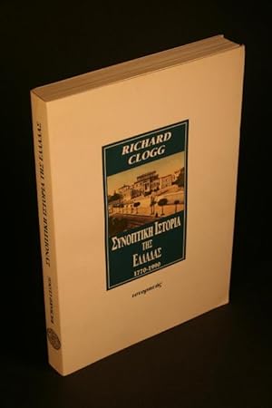 Imagen del vendedor de Synoptike Istoria Tes Ellalas, 1770-1990 - S???pt??? ?S????? ??S ??????S, 1770-1990. a la venta por Steven Wolfe Books