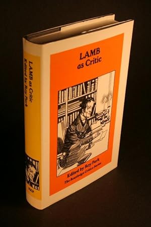 Seller image for Lamb as critic. Edited by Roy Park for sale by Steven Wolfe Books