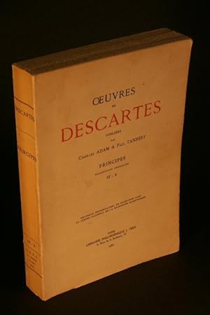Seller image for Les Principes de la Philosophie. Traduction franaise. Oeuvres IX.2. for sale by Steven Wolfe Books