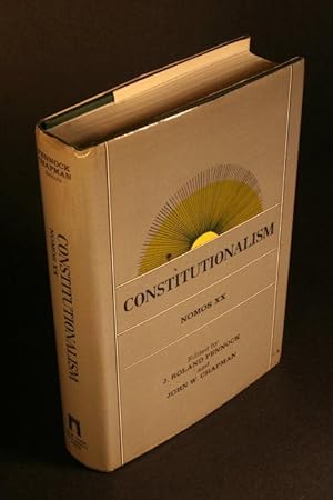 Immagine del venditore per Constitutionalism. Nomos XX venduto da Steven Wolfe Books