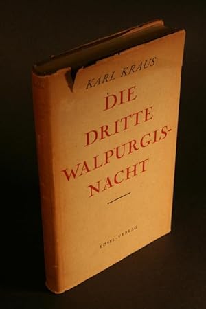 Bild des Verkäufers für Die dritte Walpurgisnacht. Mit einem Nachwort herausgegeben von Heinrich Fischer zum Verkauf von Steven Wolfe Books