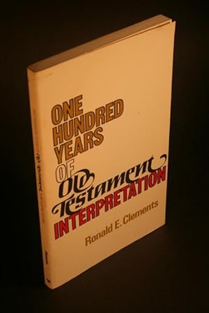 Seller image for One hundred years of Old Testament interpretation. for sale by Steven Wolfe Books