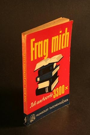 Seller image for Frag mich - Ich antworte. for sale by Steven Wolfe Books