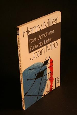 Seller image for Das Lächeln am Fusse der Leiter. Mit Illustrationen von Joan Miró. for sale by Steven Wolfe Books