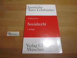 Bild des Verkufers fr Sozialrecht : ein Studienbuch. von / Juristische Kurz-Lehrbcher zum Verkauf von Antiquariat im Kaiserviertel | Wimbauer Buchversand