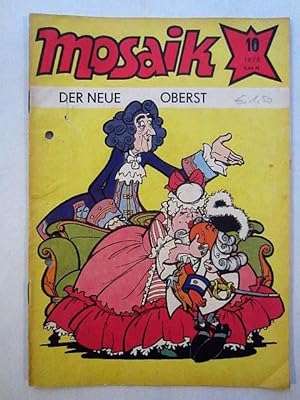 Seller image for Mosaik Nr. 10 1978 Der neue Oberst for sale by Rudi Euchler Buchhandlung & Antiquariat