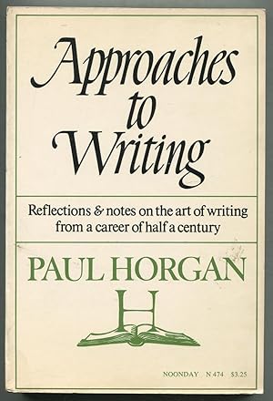 Seller image for Approaches to Writing for sale by Between the Covers-Rare Books, Inc. ABAA