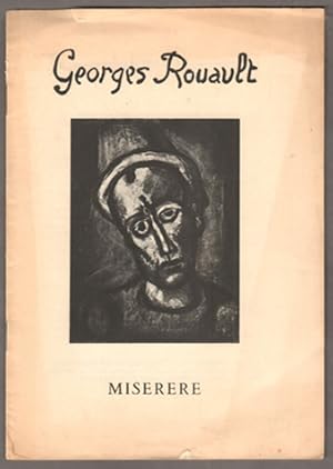 Imagen del vendedor de Miserere. a la venta por Antiquariat Neue Kritik