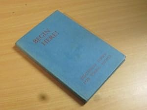 Seller image for Begin Here! Discussion Topics for Young People for sale by Goldstone Rare Books