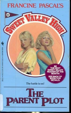 Immagine del venditore per The Parent Plot - Sweet Valley High #67 venduto da Librairie Le Nord