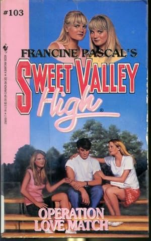 Bild des Verkufers fr Operation Love Match - Sweet Valley High #103 zum Verkauf von Librairie Le Nord