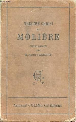 Seller image for THEATRE CHOISI DE MOLIERE for sale by Le-Livre