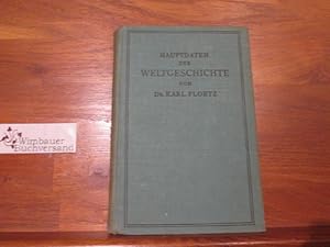 Image du vendeur pour Hauptdaten der Weltgeschichte. Zsgest.: Karl Ploetz mis en vente par Antiquariat im Kaiserviertel | Wimbauer Buchversand