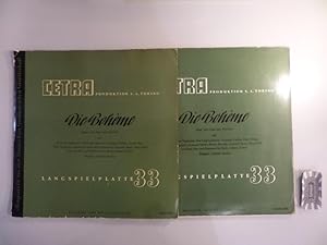 Imagen del vendedor de Puccini : La Bohme [Vinyl, 2 LPs, 18107/18108 LPM ]. Aufnahme der Cetra S.A. Torino. a la venta por Druckwaren Antiquariat