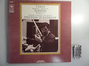 Seller image for Verdi: Quartet / Rossini: Sonata no. 1 in G [Vinyl, LP, 76 382]. Serie : Grands Interpretes. for sale by Druckwaren Antiquariat