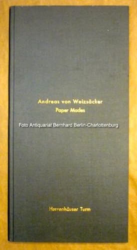 Bild des Verkufers fr Andreas von Weizscker Paper Mades zum Verkauf von Antiquariat Bernhard