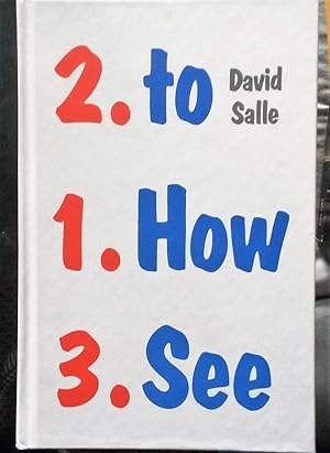 Seller image for HOW TO SEE: Looking, Talking, and Thinking about Art (SIGNED by David Salle, 1st edition & printing) for sale by DR Fine Arts