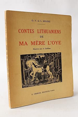 Imagen del vendedor de Contes lithuaniens de ma mre l'oye a la venta por Librairie Le Feu Follet