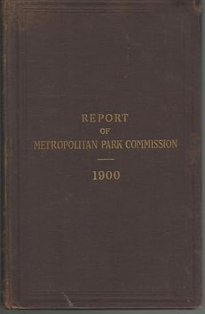 Seller image for Report of the Metropolitan Park Commissioners [Boston], January 1900 for sale by Lavendier Books